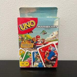 UNO Mario Kart NEW Playing Card Deck Mattel English Nintendo Game
